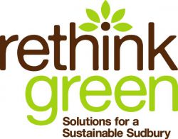 The reThink Green logo.