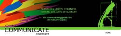 Banner for Sudbury Arts Council/Conseil des arts de Sudbury .