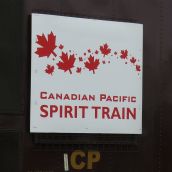 Spirit Train Protest in Montreal